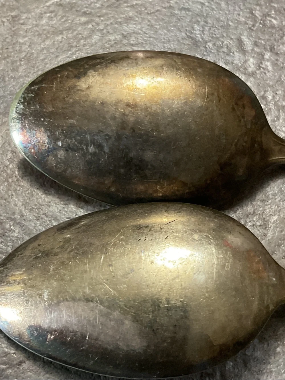 Vintage silver plated Decorative Serving Spoons - Pack of 2 1926
